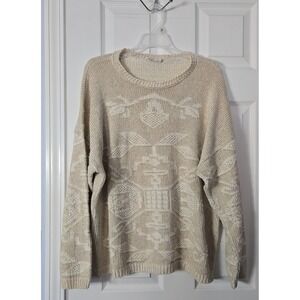 Across America by Knit Maven‎ LTD Womans Pullover Sweater Size XL